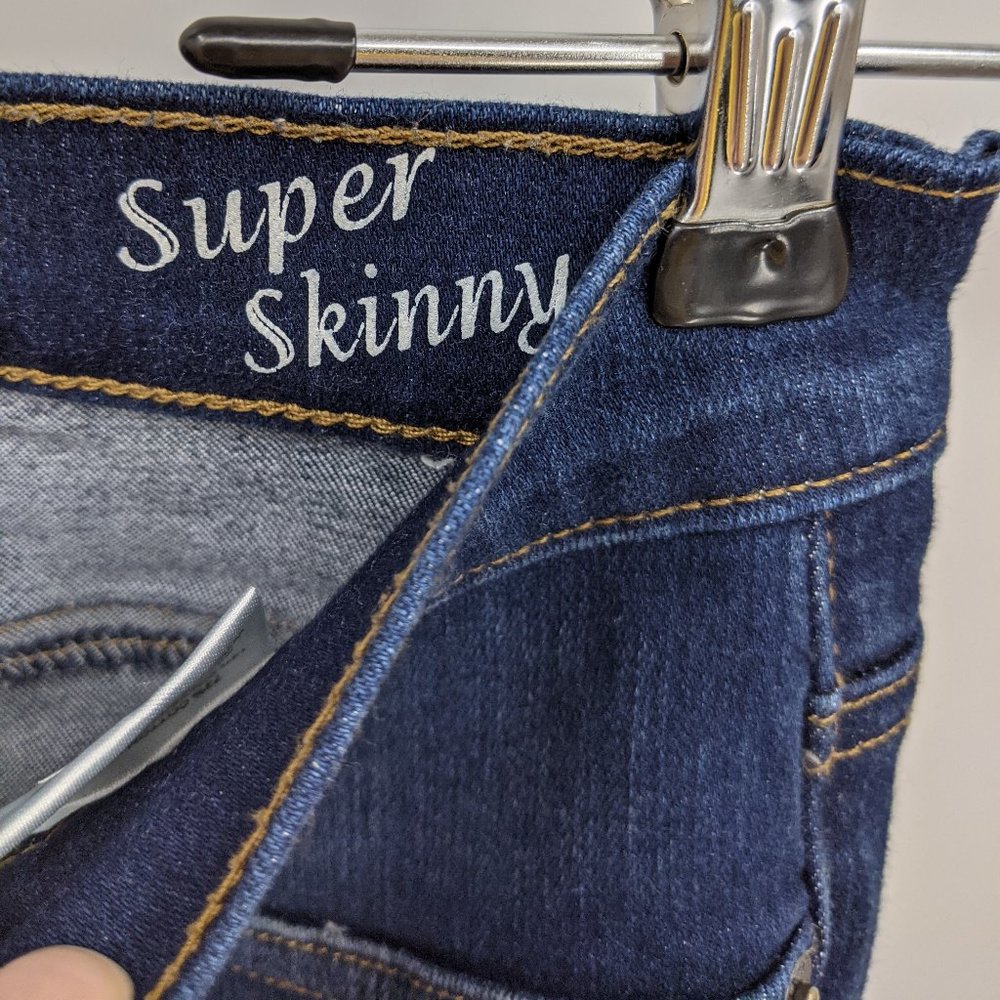 HENRY & BELLE Super Skinny Rustic Wash Jeans Sz 24 - Picture 6 of 10